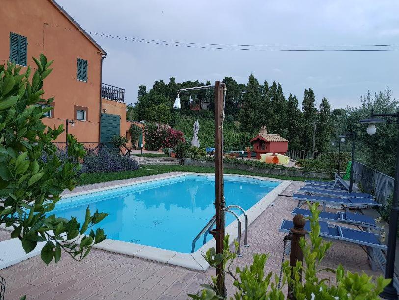 Вилла Poggio Montali Monte Roberto Экстерьер фото