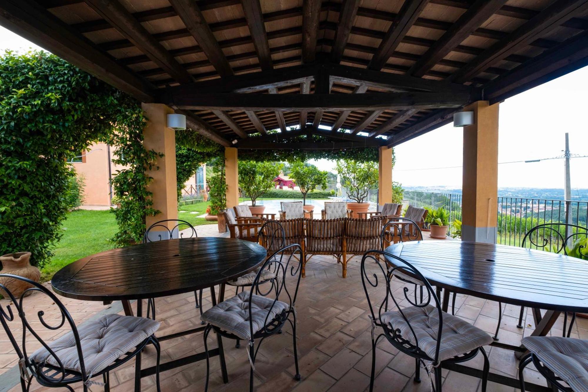 Вилла Poggio Montali Monte Roberto Экстерьер фото